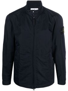 Stone Island veste à patch Compass - Bleu