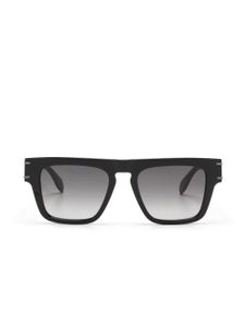 Alexander McQueen Eyewear lunettes de soleil à monture rectangulaire - Noir