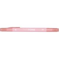 Tombow • twintone dual-tip brushpen peach pink