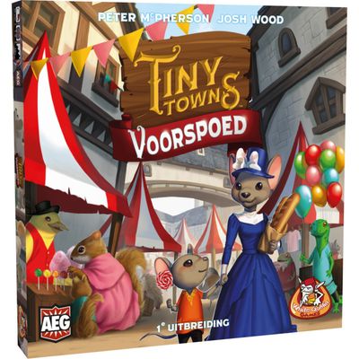 White Goblin Games Tiny Towns: Voorspoed (1e Uitbreiding) Bordspel
