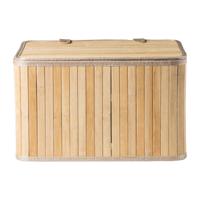 Opbergmand met deksel Oscar - 22x26x36 cm - naturel Opbergmand met deksel Oscar - 22x26x36 cm - naturel