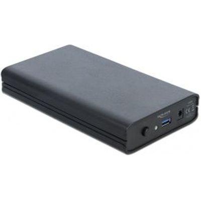 DeLOCK 42612 behuizing voor opslagstations HDD-behuizing Zwart 3.5