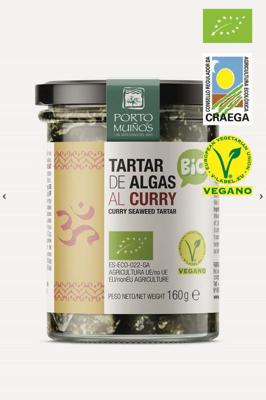 Porto Muinos Zeewier spread curry bio Porto Muinos Zeewier spread curry bio