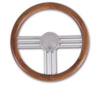 Stazo Hoepelstuurwiel 27 Teak/aluminium 40 Cm Default