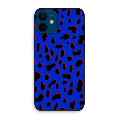 Blue Leopard: iPhone 12 mini Biologisch afbreekbaar hoesje