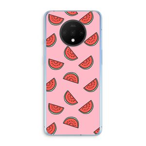 Watermeloen: OnePlus 7T Transparant Hoesje