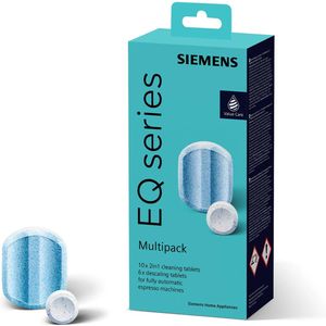 Siemens TZ 80003A multipack reiniger & ontkalker - 10 reinigingstabletten - 6 ontkalktabletten