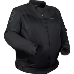 BERING Alias King Size Jacket, Doorwaai motorjas heren, Zwart