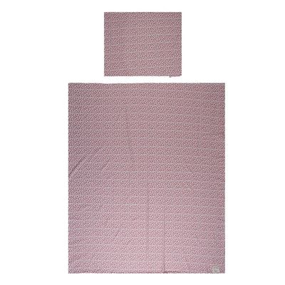 Little Indians Dekbedovertrek Leopard Junior 120 X 150 Cm Katoen Roze