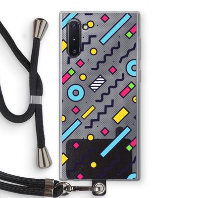 8-bit N°8: Samsung Galaxy Note 10 Transparant Hoesje met koord