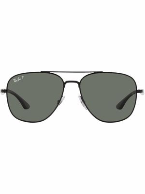 Ray-Ban lunettes de soleil à monture carrée - Noir