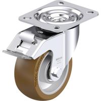 Blickle L-ALB 101K-FI Plaatstalen zwenkwiel Wieldiameter: 100 mm Draagvermogen (max.): 250 kg 1 stuk(s)