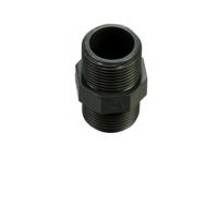 HoZelock Dubbelnippel 1 inch - Weerbestendige Aansluiting voor Tuin- & Vijverleidingen, Makkelijke Installatie