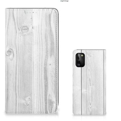 Samsung Galaxy A41 Book | Wallet Case | White Wood