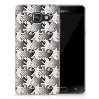 Samsung Galaxy A3 2016 | TPU Hoesje | Salamander Grey