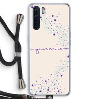 Sterren: Oppo A91 Transparant Hoesje met koord