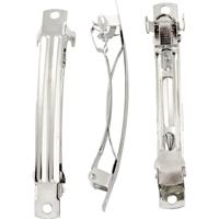 Creativ Company Sierspeld, l: 8 cm, b: 8 mm, verzilverd, 30 stuk/ 1 doos
