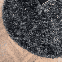 Nohr Rond Vloerkleed 'Kawanda' 200cm, kleur Groen