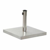 Parasolvoet DKD Home Decor Zilverkleurig Roestvrij staal 45 x 45 x 35 cm (45 x 45 x 35 cm) Parasolvoet DKD Home Decor Zilverkleurig Roestvrij staal 45 x 45 x 35 cm (45 x 45 x 35 cm)