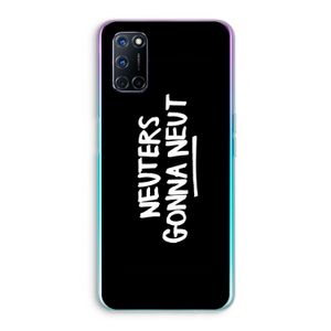 Neuters (zwart): Oppo A92 Transparant Hoesje