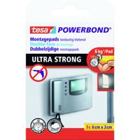 tesa ULTRA STRONG 55790-00001-00 Dubbelzijdige kleefpads tesa Powerbond Wit (l x b) 60 mm x 20 mm 1 stuk(s)