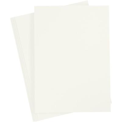 Creativ Company Gekleurd karton, a4, vel 210x297 mm, 180 gr, off-white, 20 vel/ 1 doos