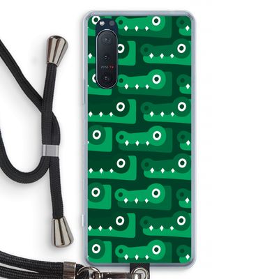 Crocs: Sony Xperia 5 II Transparant Hoesje met koord