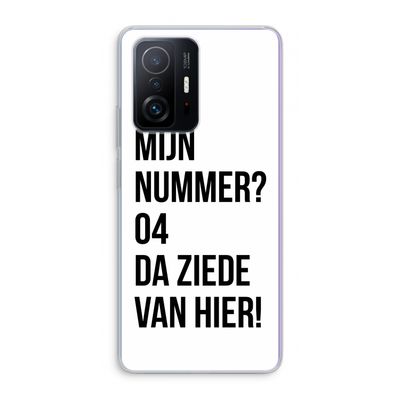 Da ziede van hier: Xiaomi 11T Transparant Hoesje