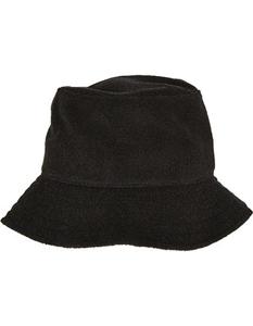 Flexfit FX5003FB Frottee Bucket Hat - Black - One Size