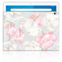 Lenovo Tab M10 | Siliconen hoesje | Lovely Flowers