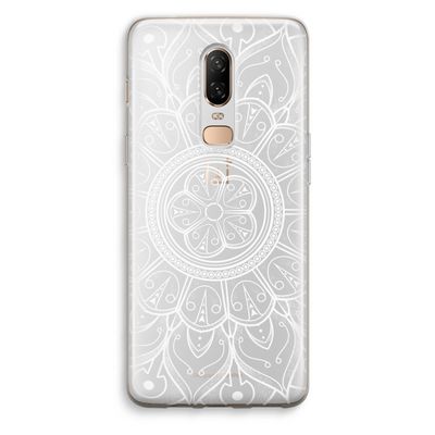 Roses Are Red: OnePlus 6 Transparant Hoesje