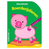 Standaard Uitgeverij Duimelotjes Boerderijdieren Kleurboek - thumbnail