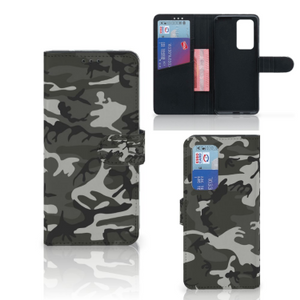 Huawei P40 Pro Telefoon Hoesje Army Light