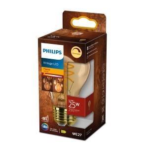 Philips LED GLS E27 4-25W 2000K filament gold dimbaar blister - 5102516