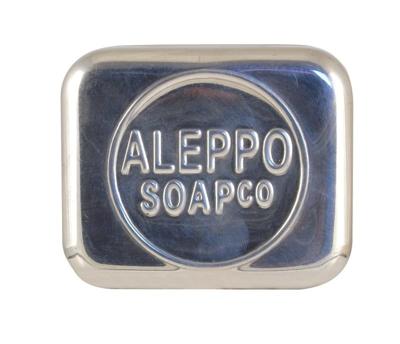 Aleppo Soap Co Zeepdoos aluminium leeg voor Aleppo zeep 1 Stuks Aleppo Soap Co Zeepdoos aluminium leeg voor Aleppo zeep 1 Stuks