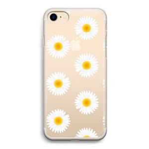 Margrietjes: iPhone 7 Transparant Hoesje