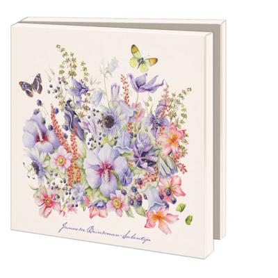 Kaartenmapje Vierkant: Hibiscus, Janneke Brinkman-Salentijn