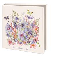 Kaartenmapje Vierkant: Hibiscus, Janneke Brinkman-Salentijn