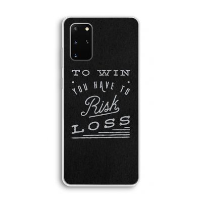 Risk loss: Samsung Galaxy S20 Plus Transparant Hoesje