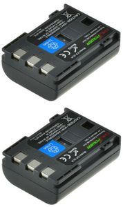 ChiliPower NB-2LH / NB-2L accu voor Canon - 900mAh - 2-Pack