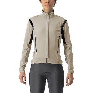 Castelli Perfetto RoS 2 lange mouw fietsjack lichtgrijs dames XL