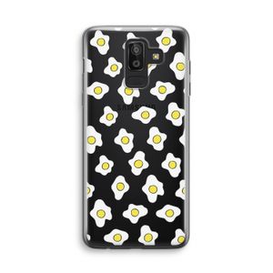 Spiegeleitjes: Samsung Galaxy J8 (2018) Transparant Hoesje