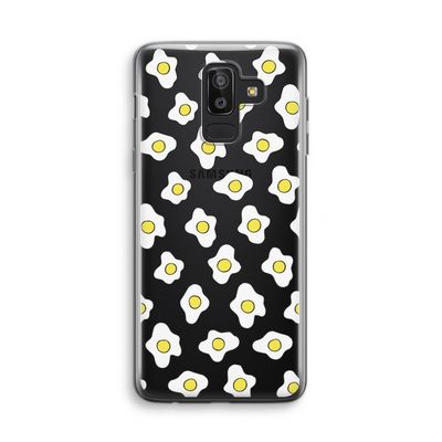 Spiegeleitjes: Samsung Galaxy J8 (2018) Transparant Hoesje