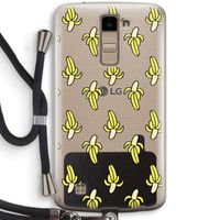 Bananas: LG K10 (2016) Transparant Hoesje met koord