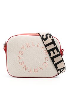 Stella McCartney mini sac à bandoulière Stella Logo - Tons neutres