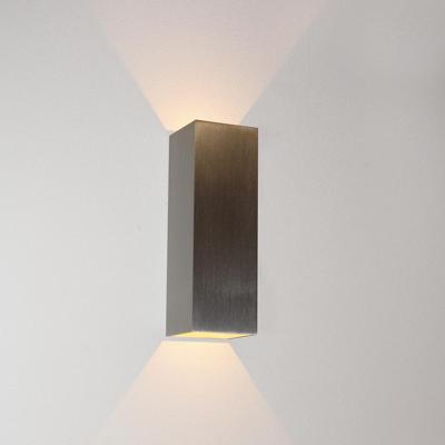 Wandlamp Artdelight Vegas 2 Lichts Small LED 2700K Dimbaar Aluminium