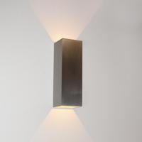 Wandlamp Artdelight Vegas 2 Lichts Small LED 2700K Dimbaar Aluminium