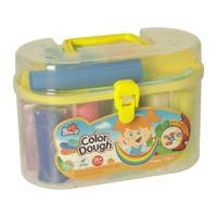 Lobbes Kleiset in opbergkoffer - 16 kleuren klei