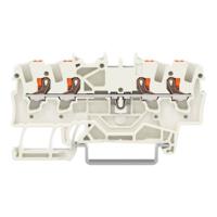 WAGO 2201-1409 Doorgangsklem 100 stuk(s)