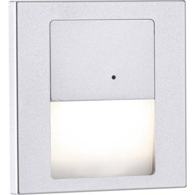 Paulmann 80003 Tsaro eckig 80x36mm 1W 80lm 230V 2700K Wandinbouwarmatuur LED 1 W Chroom (mat)